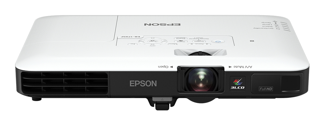 EPSON EB-1795F 3LCD Full HD Ultramobile Projektor 1920x1080 16:9 3200 Lumen 1W Lautsprecher