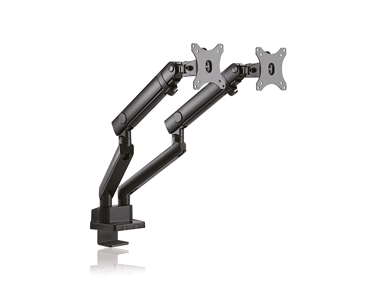 Monitorständer IcyBox 2 Monitore bis zu 32 (81 cm)+ Tischh extern retail