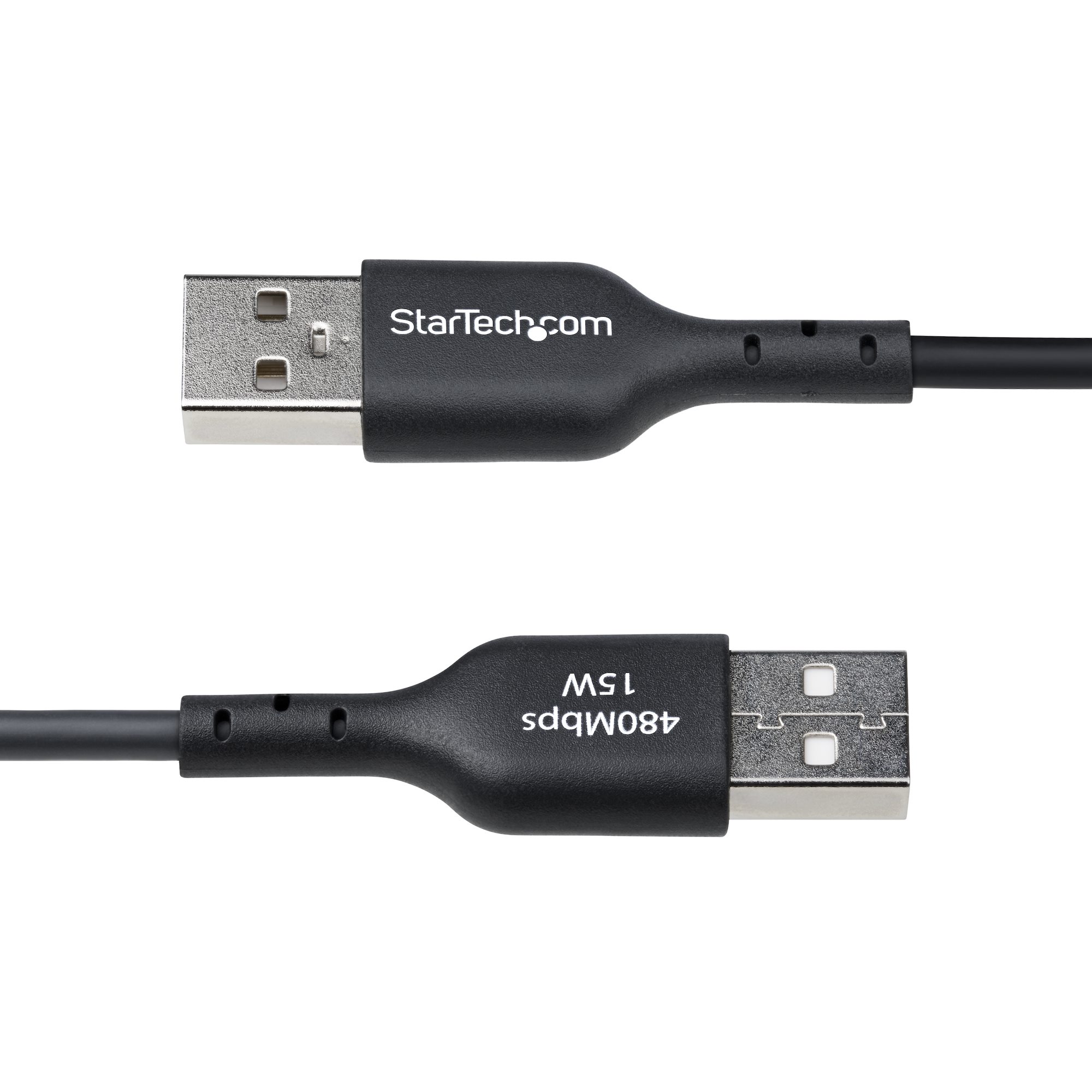 1M USB-A TO USB-C CABLE BLACK CORD USB 2.0 DATA TRANSFER