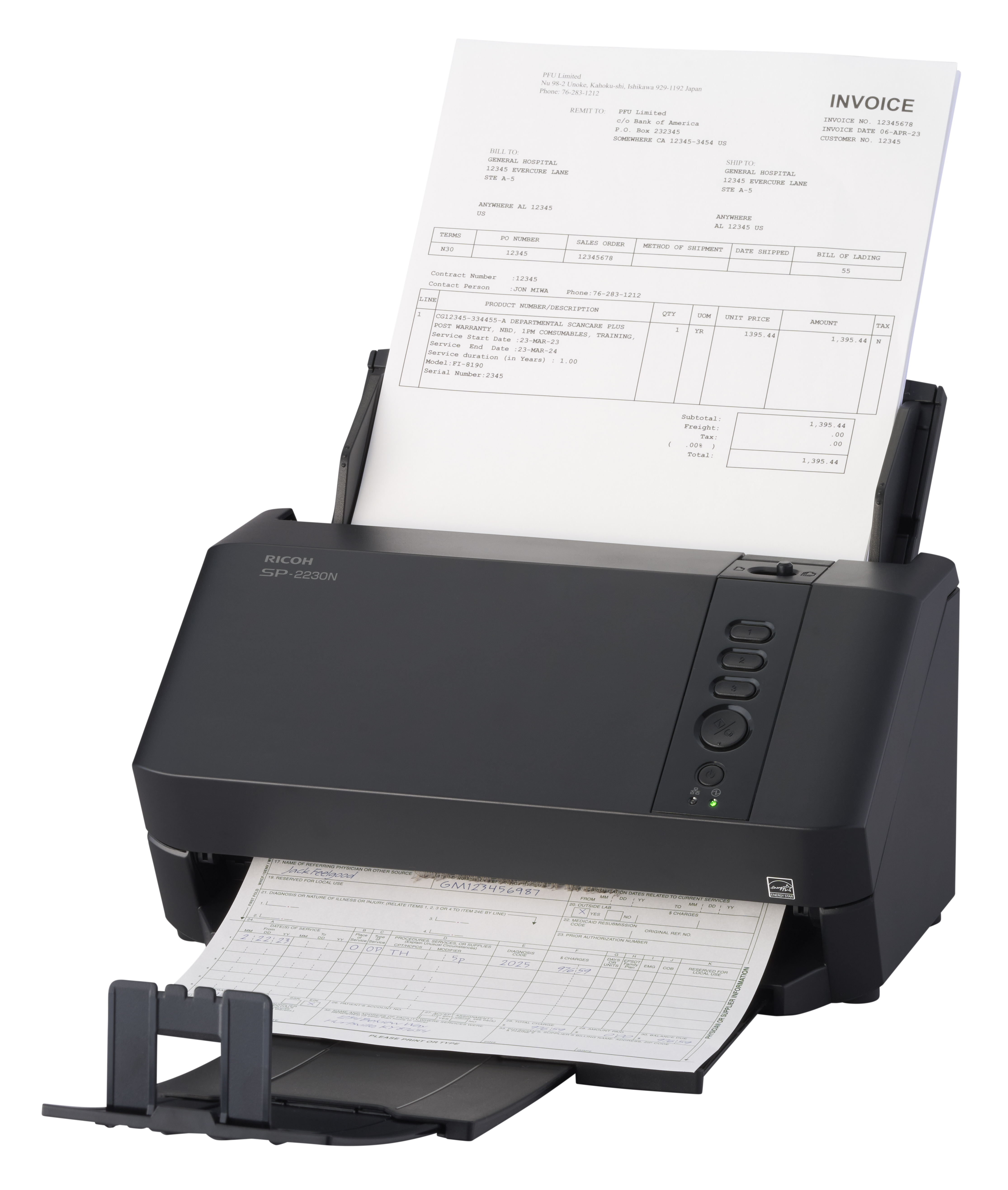 SP-2230N A4 WORKGROUP SCANNER DUPLEX ADF