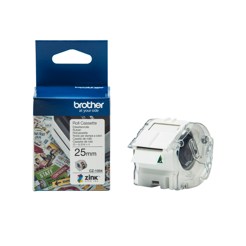 FABRIC LABELS ROLLS LENGTH 5M WIDTH 25MM F. VC-500W