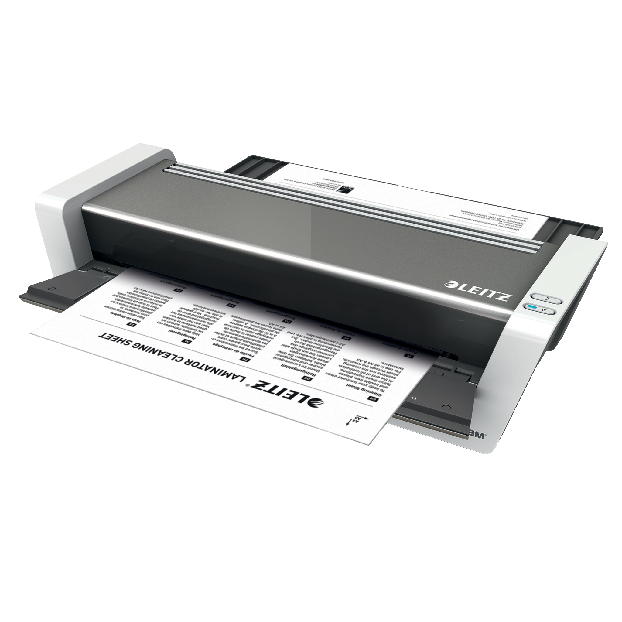 LEITZ Reinigungsblätter für Laminiergeräte glänzend für A3, A4, 5 St.