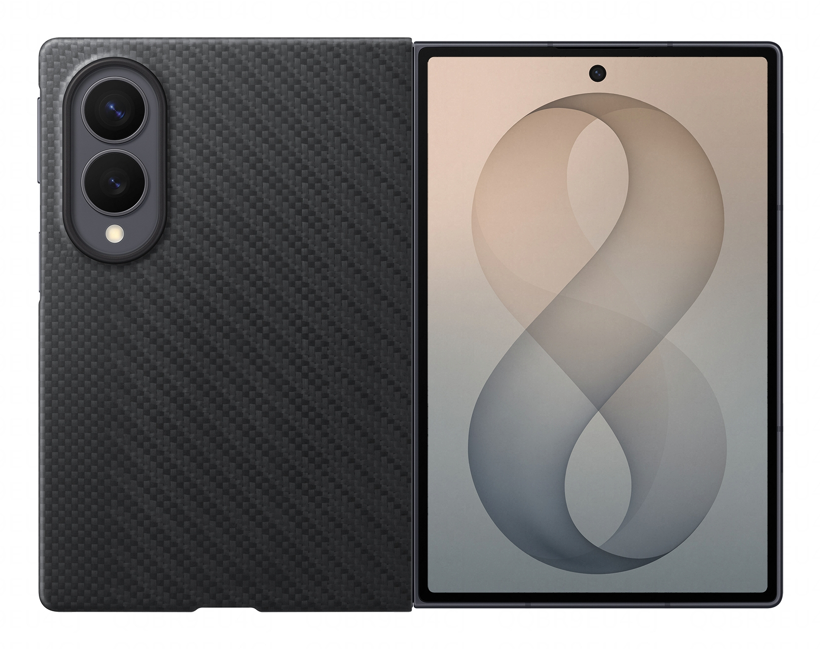 SAMSUNG Carbon Magnet Case für Galaxy Z Fold8 Black