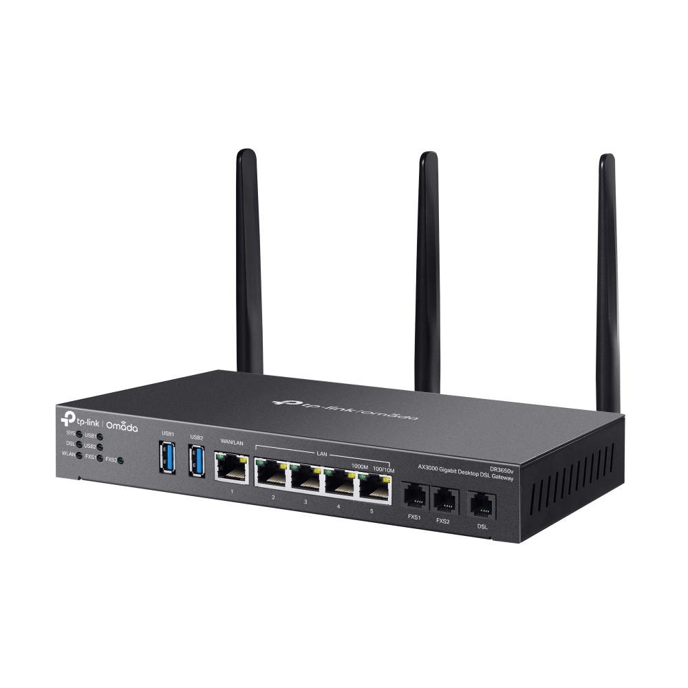 4G+ 1G RACKMOUNT DSL GATEWAY 1X 1G WAN 4X LAN 1X DSL 2X RJ11