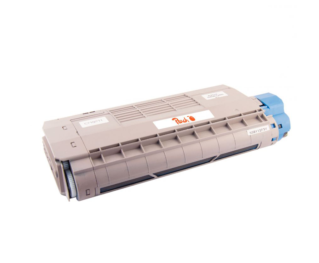 Peach Toner OKI C710/711 yellow 44318605 remanufactured