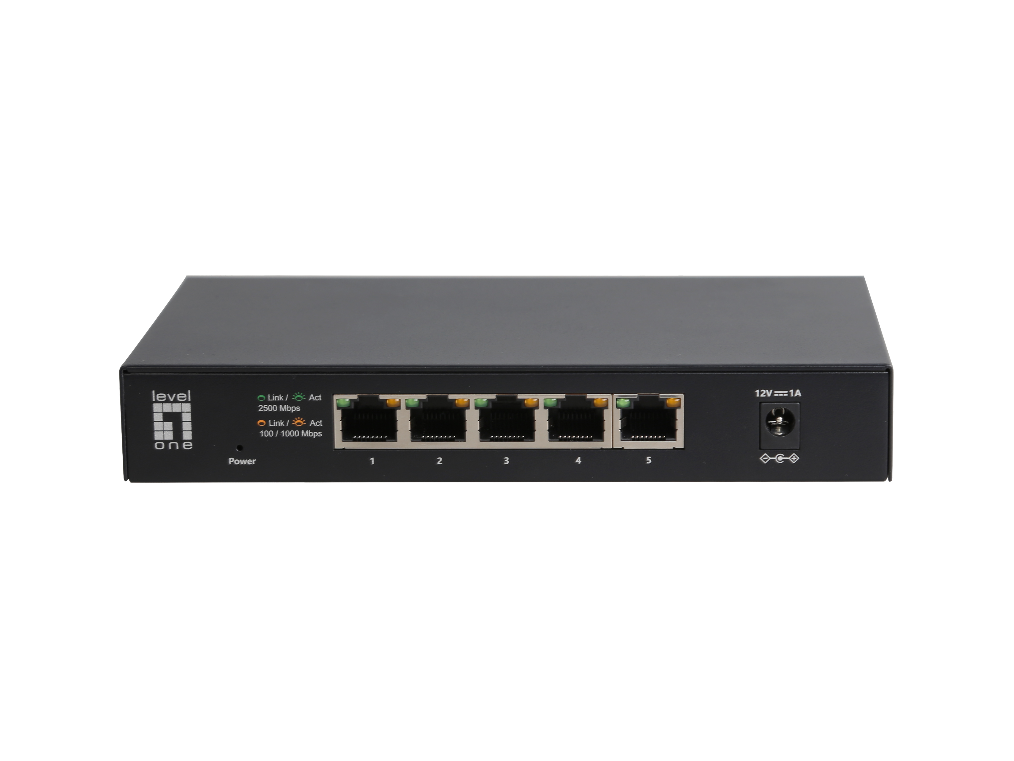 LevelOne Switch 5xGE unmanaged Metall
