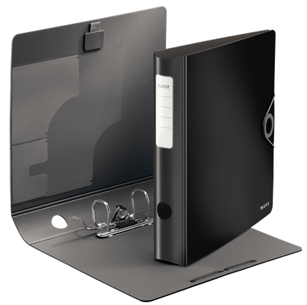 LEITZ Ordner schwarz Kunststoff 6,5 cm DIN A4, 1 St.