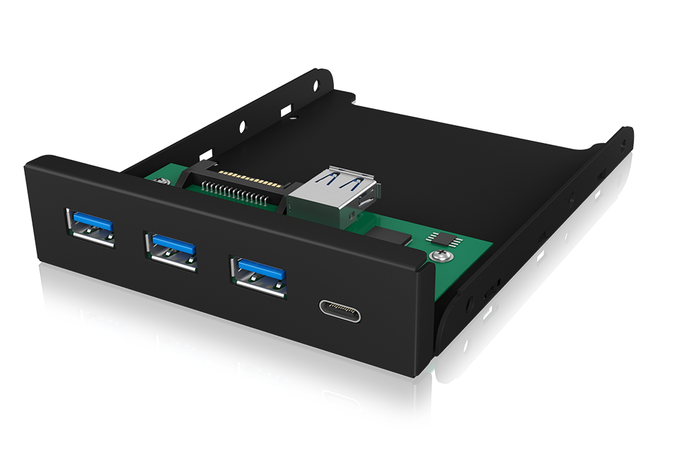 IB-HUB1418-i3, Frontpanel