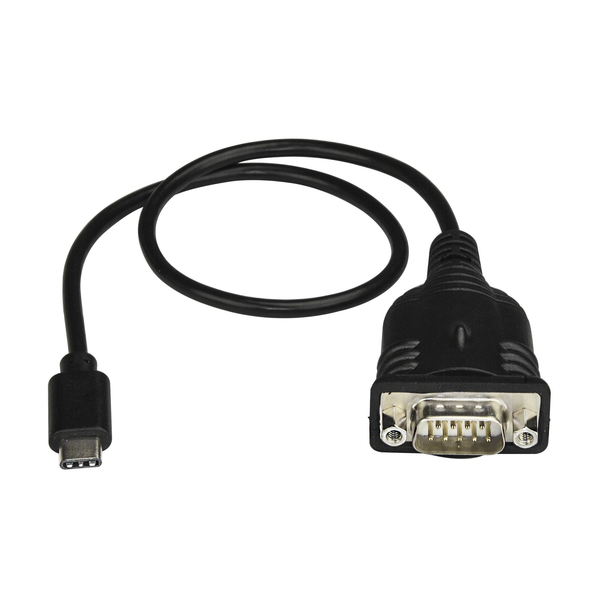 STARTECH.COM USB-C auf Seriell Adapter - USB C zu RS232 Kabel - USB Typ C auf DB9 Kabeladapter - Windows / MacOS / Linux kompatibel