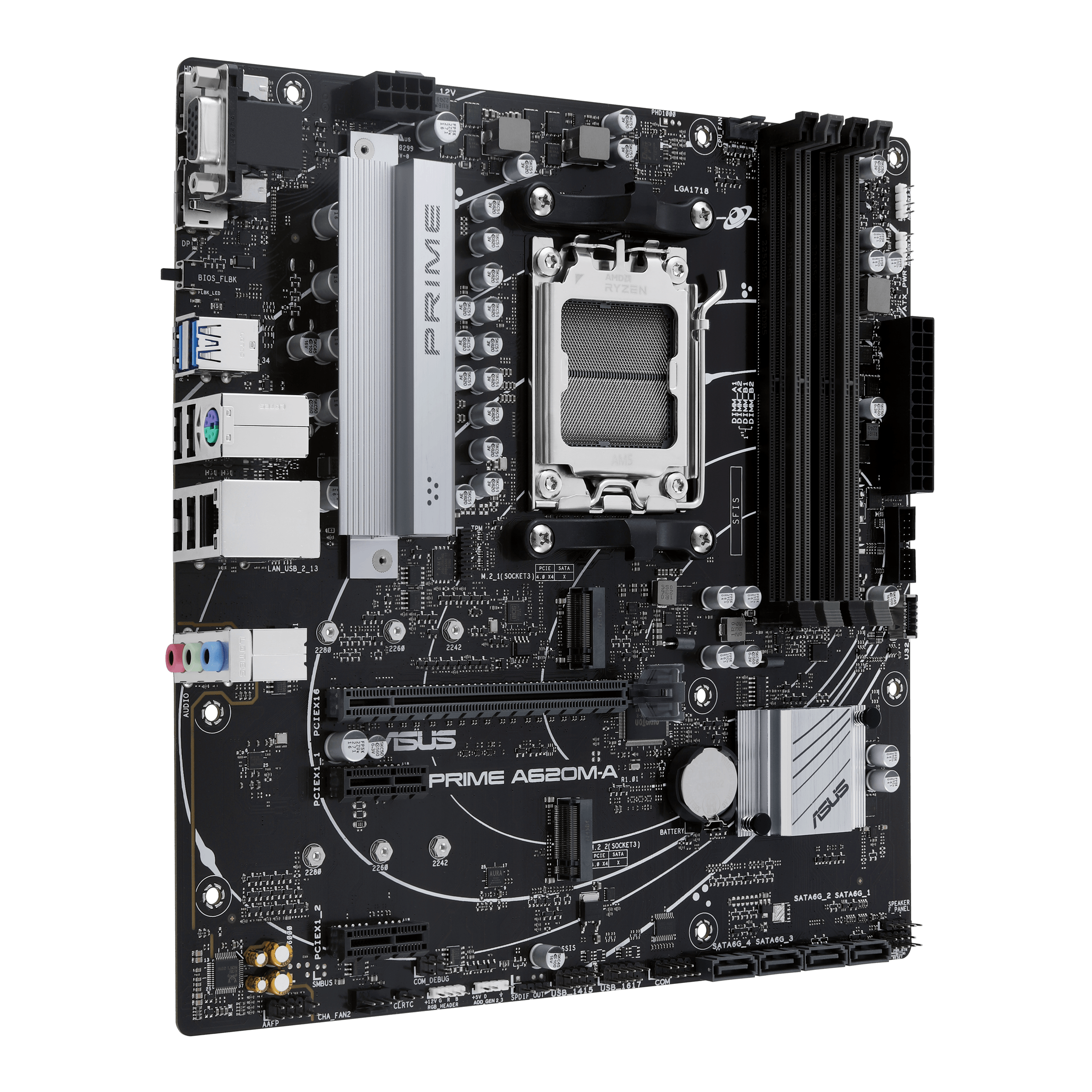 ASUS PRIME A620M-A-CSM AM5 MB 4xDDR5 4xSATA 2xM.2