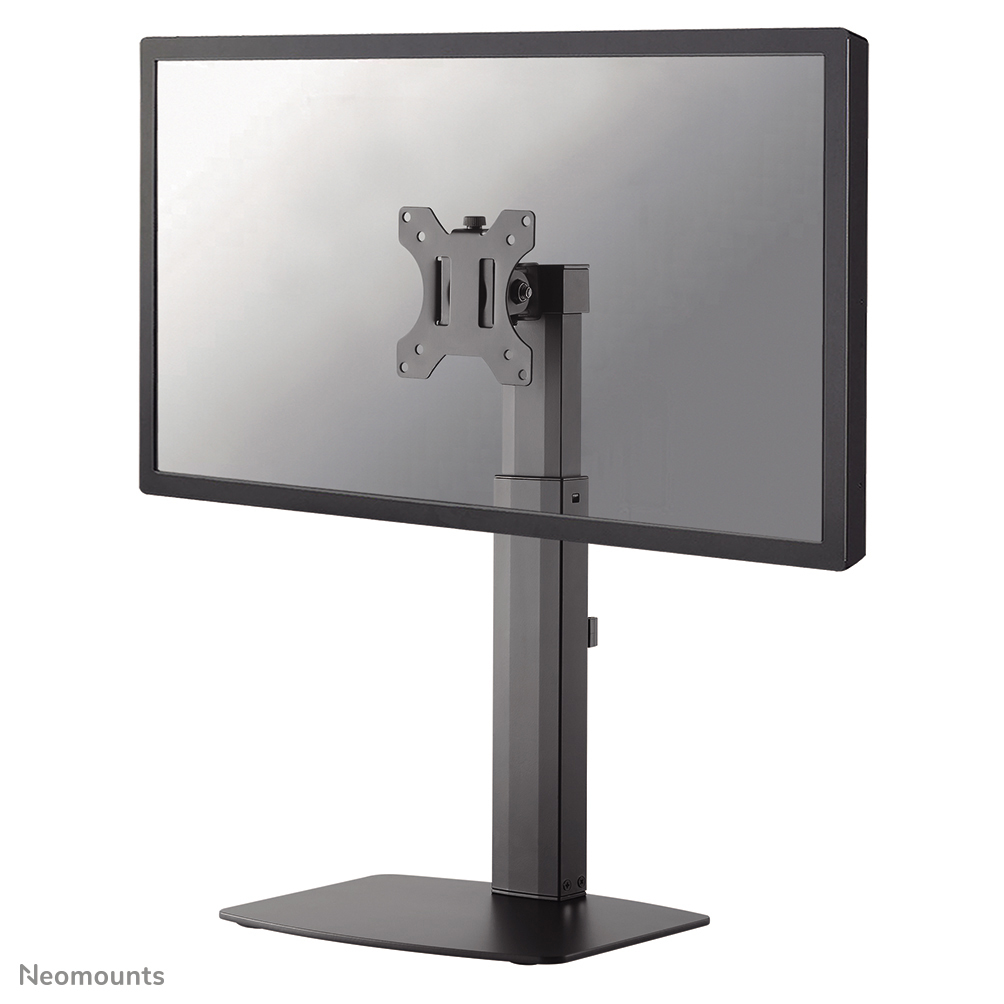 NEOMOUNTS D865BLACK DeskStand Tischständer 25,4-81,28cm 10-32Zoll 7kg Gasfeder Höhenverstellbar 35-47cm Volle Bewegung Ne