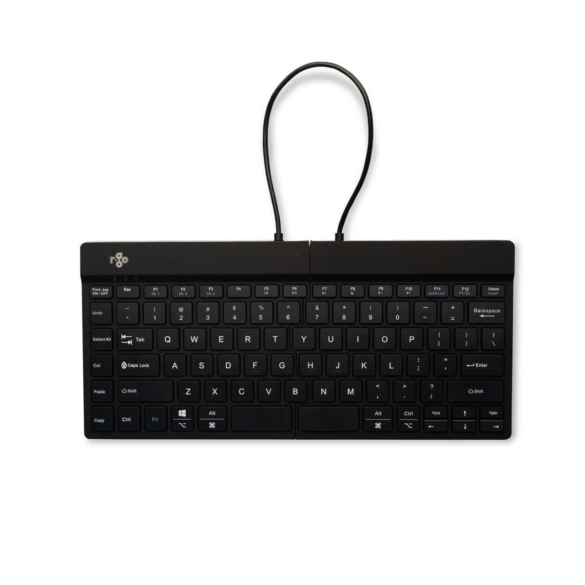 R-GO SPLIT BREAK ERGONOMIC KEYBOARD QWERTY (US) BLUETOOTH B