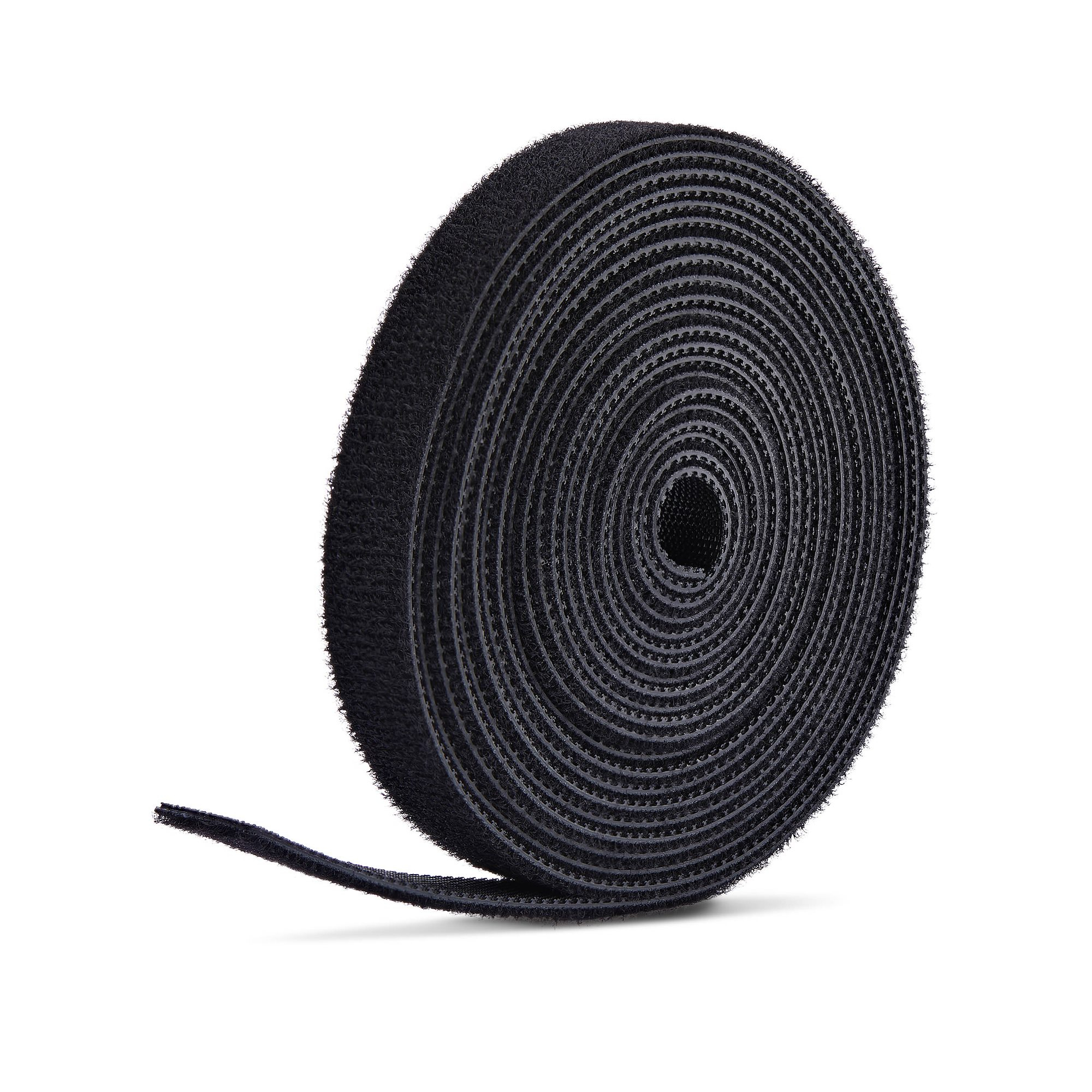 228M KLETTBANDROLLE SCHWARZ LOOP CABLE TIE - 0.5IN WIDE