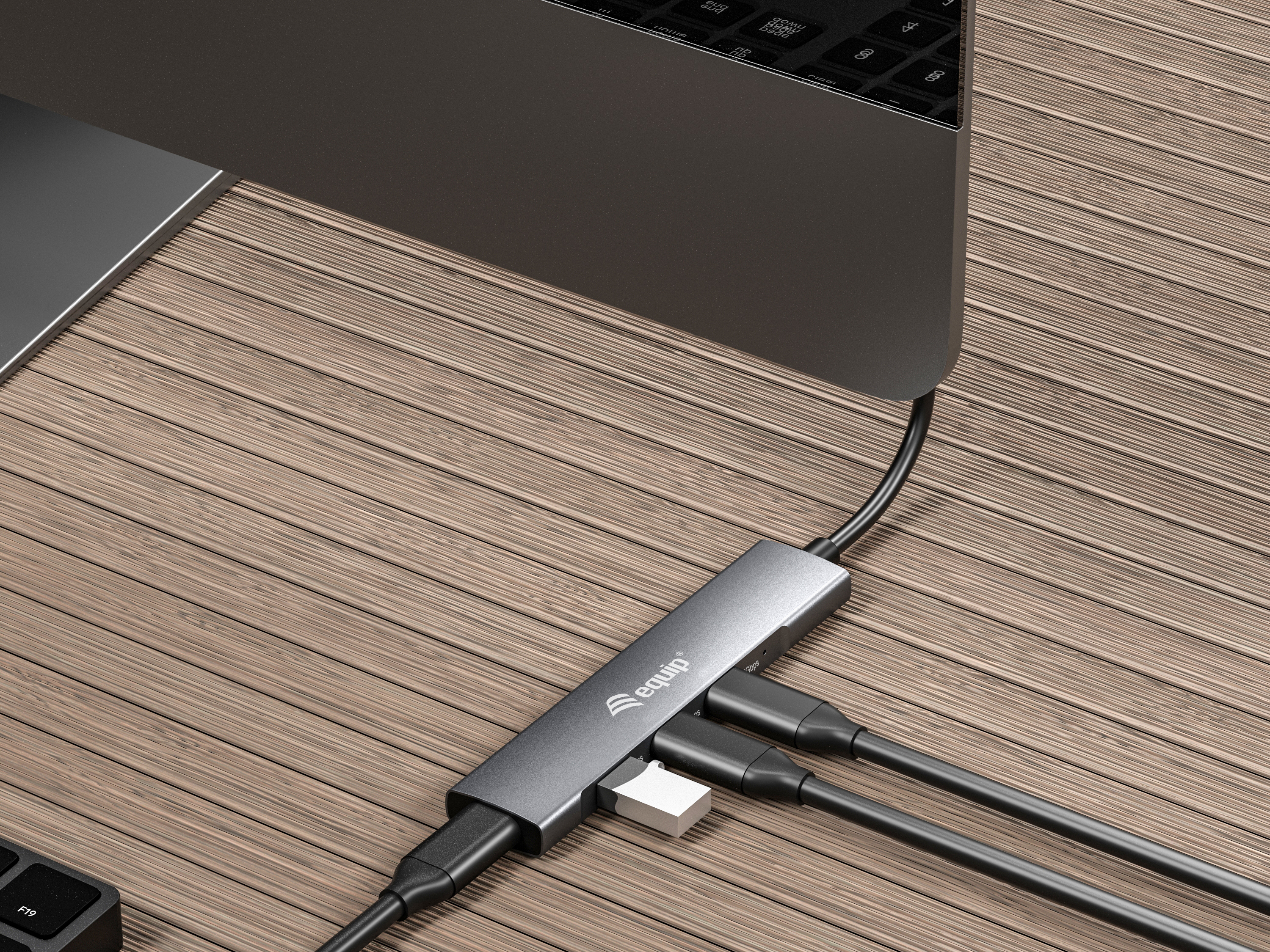 Equip 4-Port USB-C3.2-Hub->4xUSB-C 3.2 5Gbps