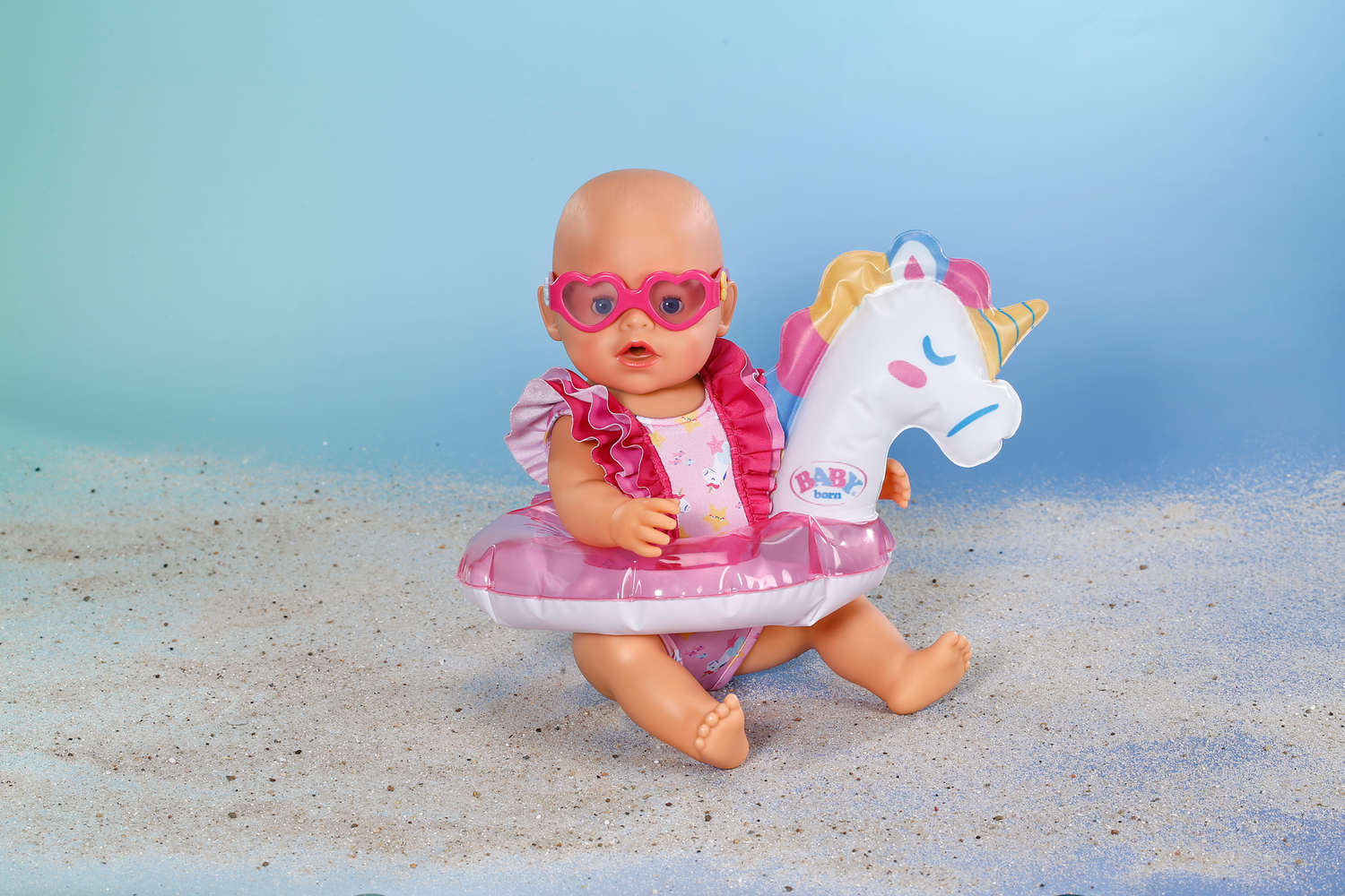 BABY born® Schwimm-Set Einhorn 43cm, Puppenzubehör