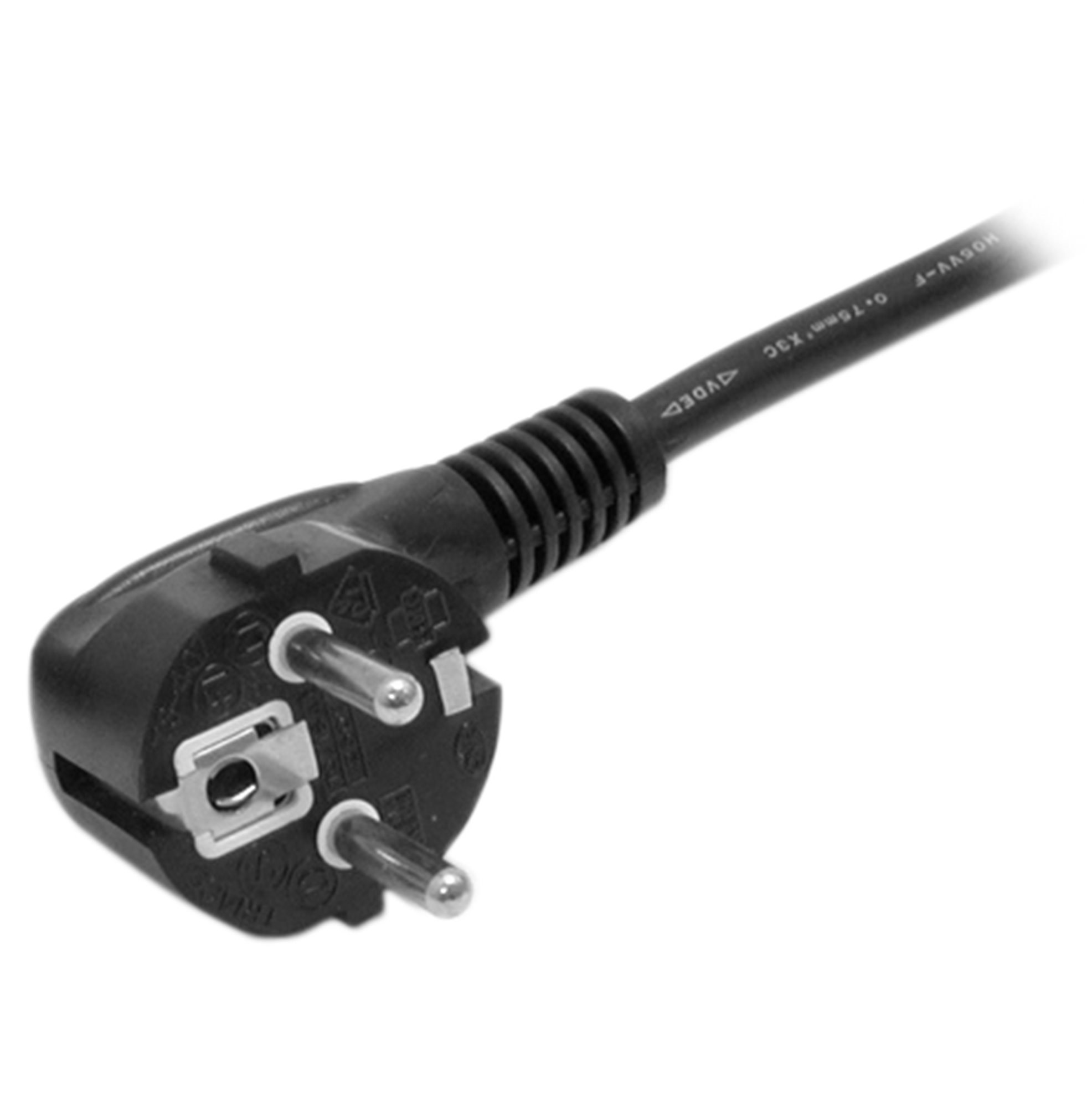 2 PRONG EUROPEAN POWER CORD .
