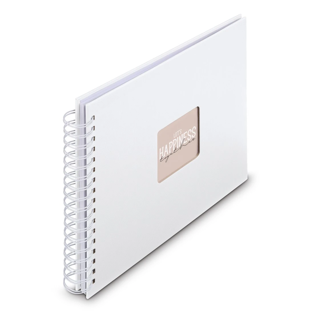 hama Fotoalbum Fine Art neutral 28,0 x 24,0 cm, 50 weiße Seiten