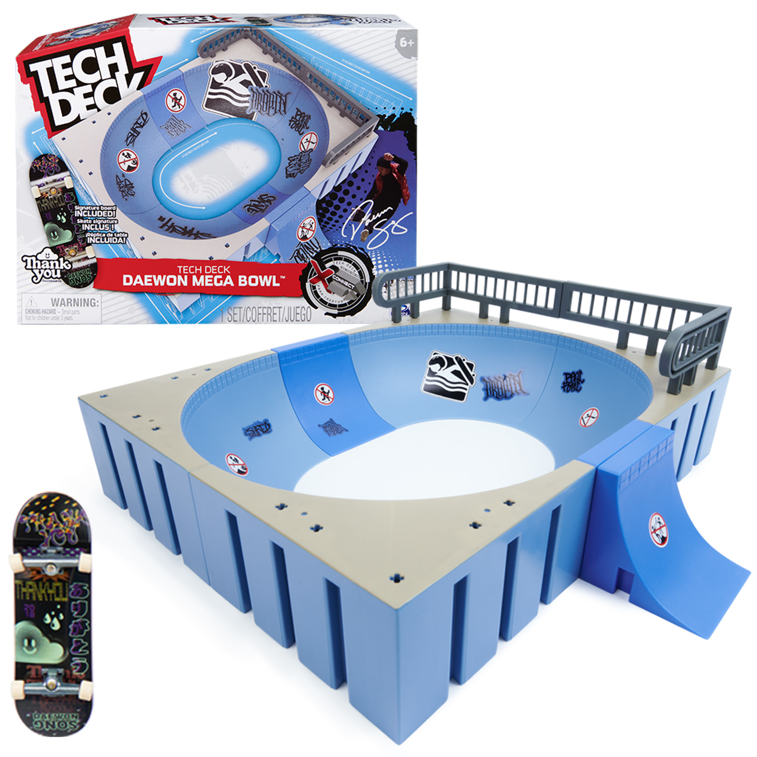 Tech Deck - Mega Bowl, Spielfahrzeug