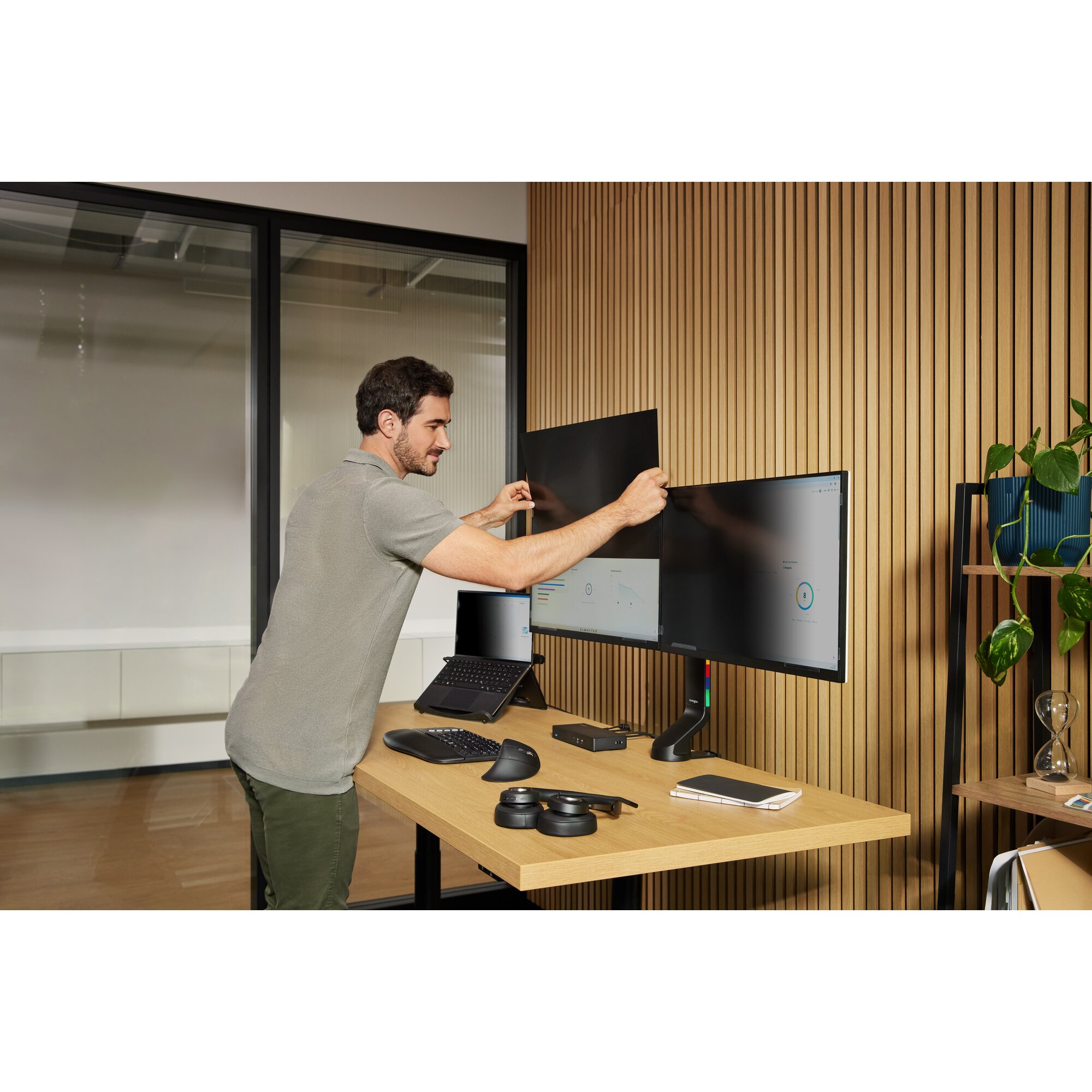 Kensington Display-Blickschutzfolie für 62,2 cm (24,5 Zoll)
