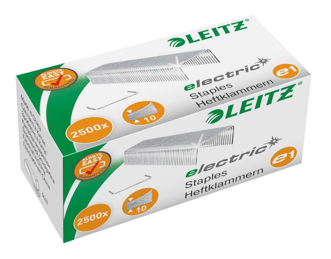 LEITZ Heftklammern 5568 e1, 2.500 St.