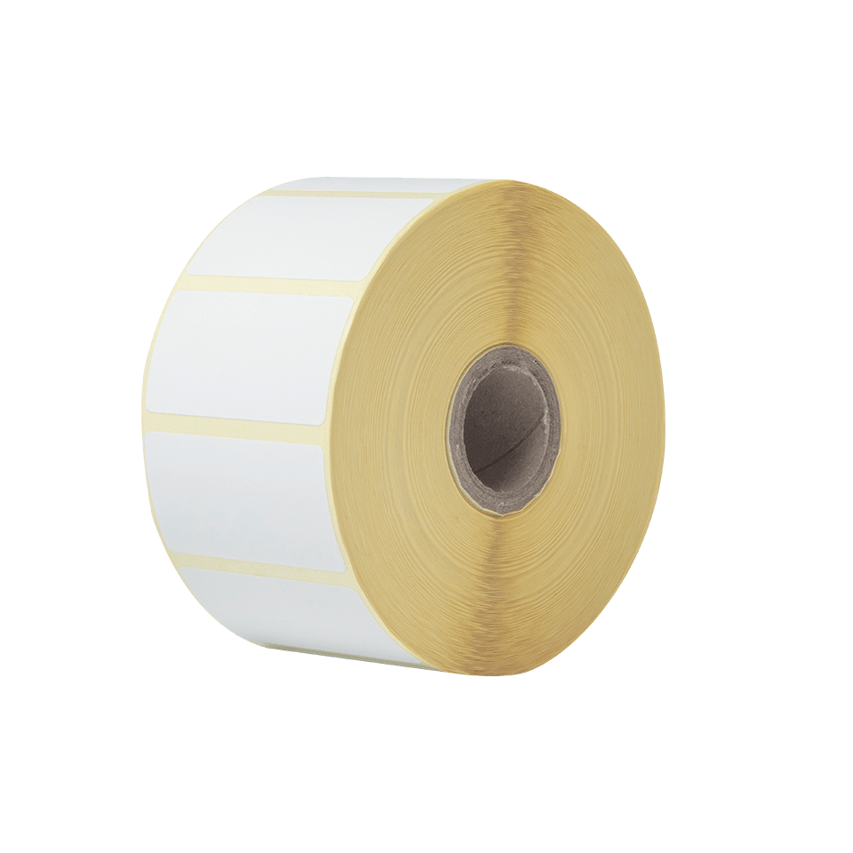 brother Etikettenrollen für Etikettendrucker weiß, 51,0 x 26,0 mm, 16 x 1900 Etiketten