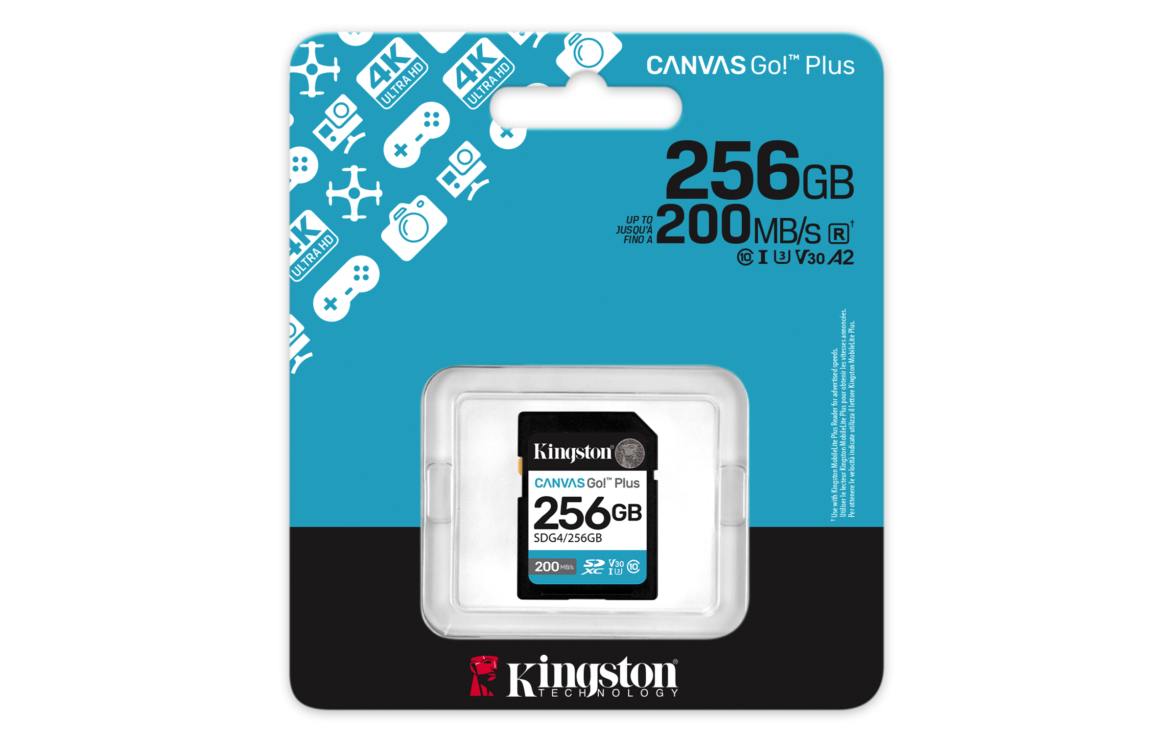 Canvas Go! Plus 256GB SDXC, Speicherkarte