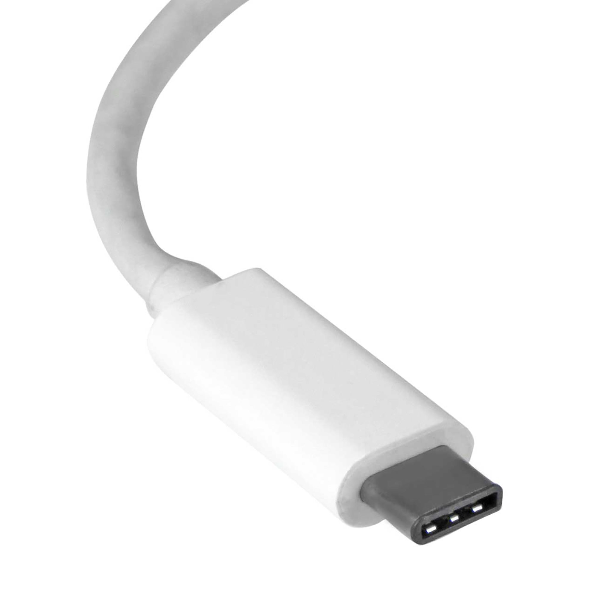 STARTECH.COM US1GC30W USB 3.0 Type C to Gigabit Ethernet Adapter White