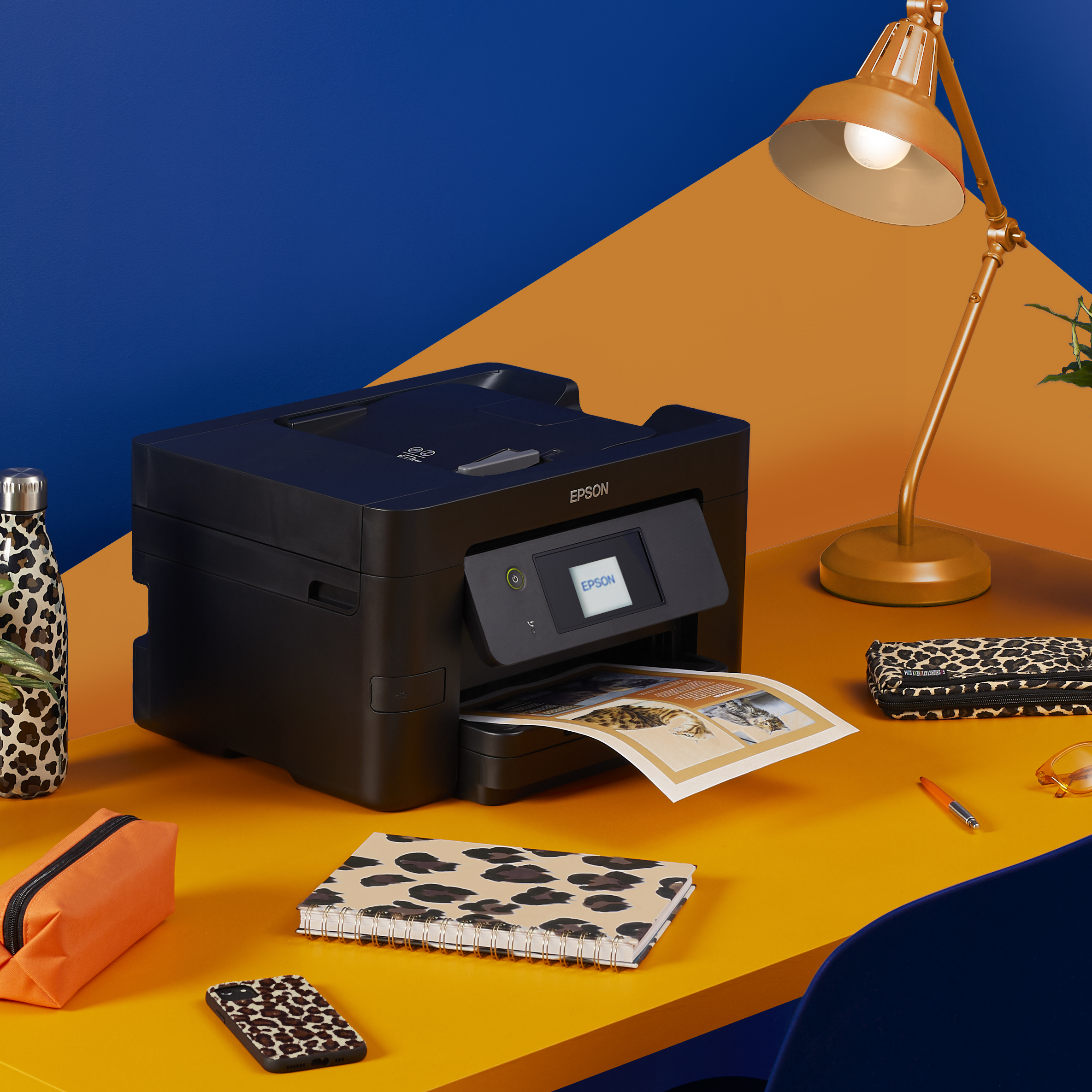 EPSON WorkForce Pro WF-3820DWF 4 in 1 Tintenstrahl-Multifunktionsdrucker schwarz