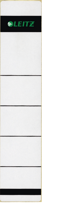 LEITZ Ordneretiketten 1643 grau für 5,2 cm Rückenbreite, 10 St.