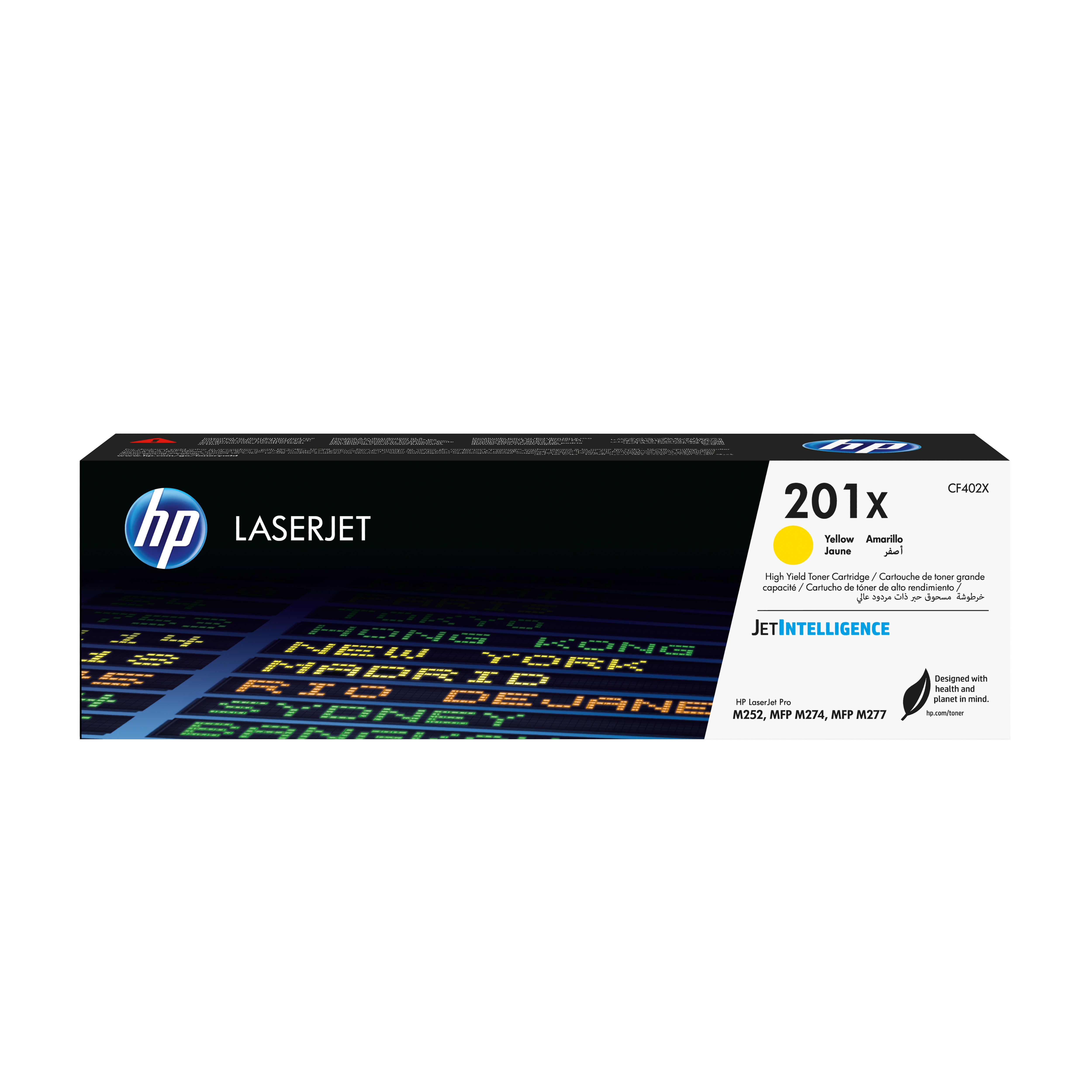 HP 201X Gelb LaserJet Tonerpatrone