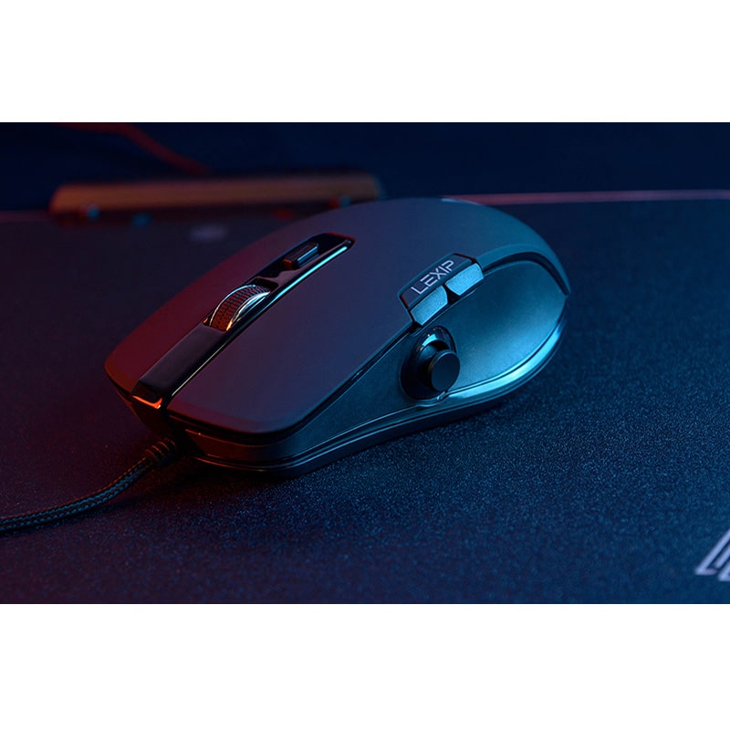 LEXIP NP93 Neptunium Alpha Gaming Maus