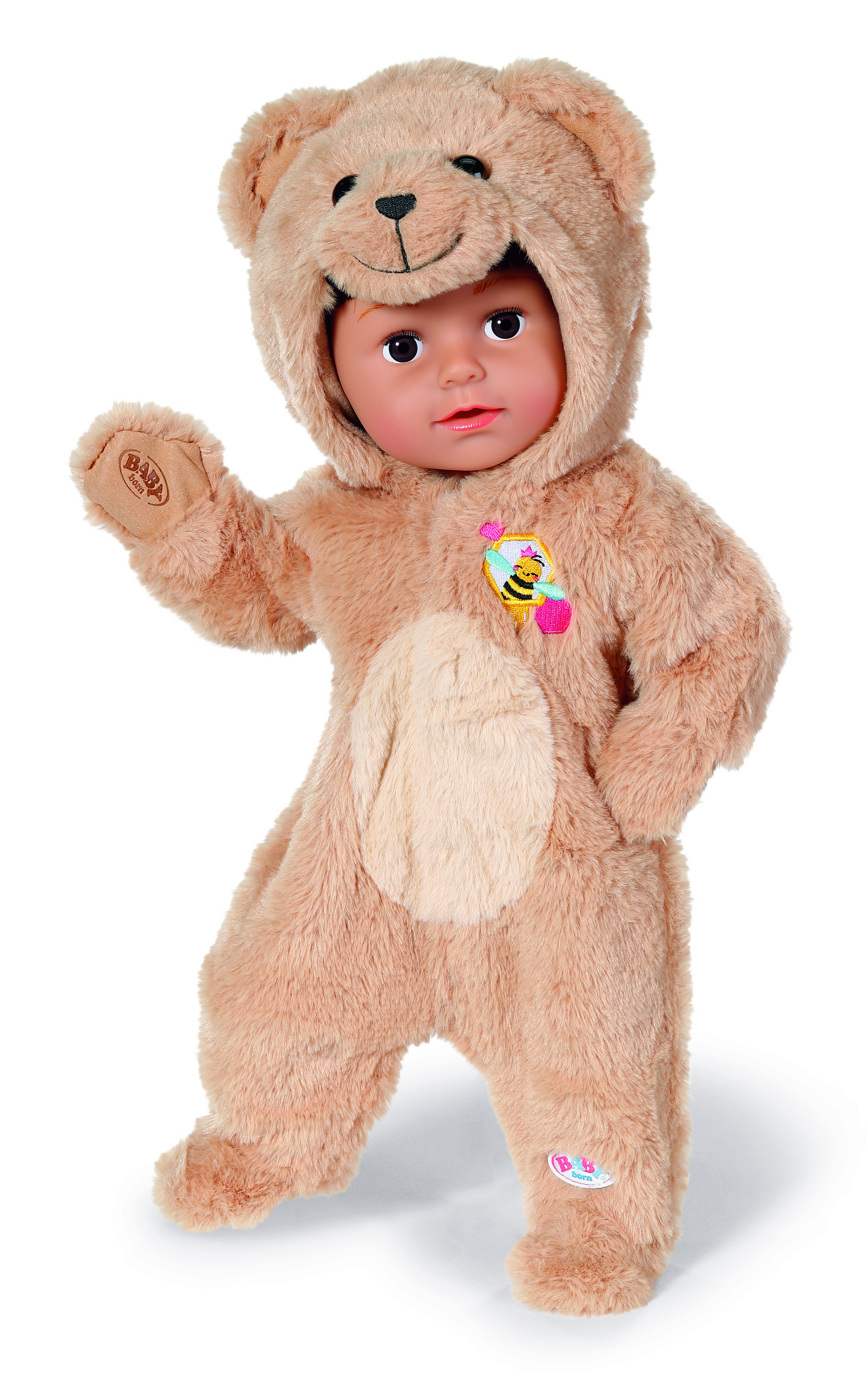 BABY born® Bär Kuschelanzug 43cm, Puppenzubehör