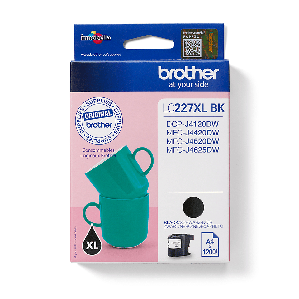 LC-227XLBK BLACK INK CARTRIDGE 1200 PAGES ISO STANDARDS 24711