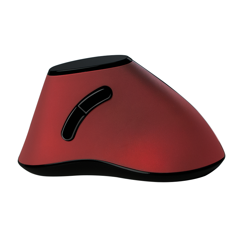 Logilink Maus Funk Ergonomisch Vertical 5 Tasten 1000dpi rot