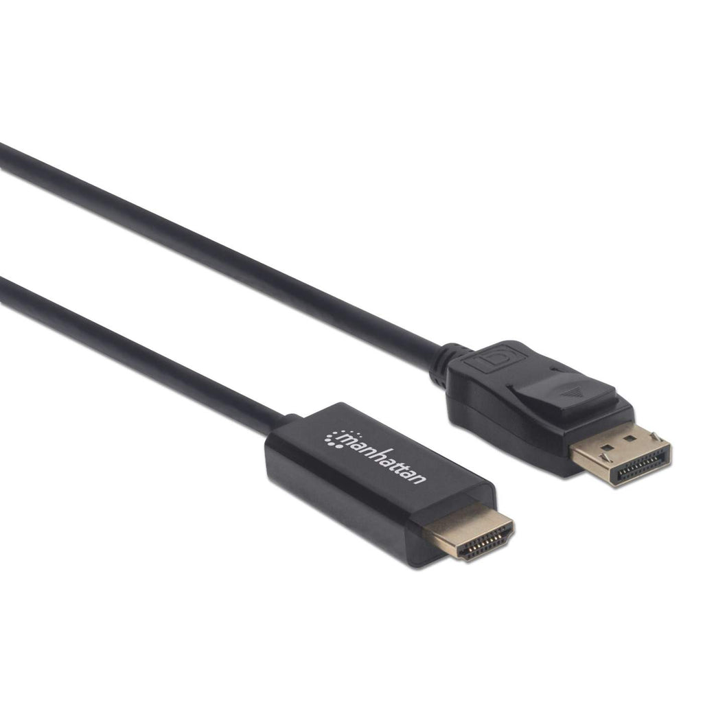 MANHATTAN 4K@60Hz DisplayPort auf HDMI-Kabel 1,8m schwarz