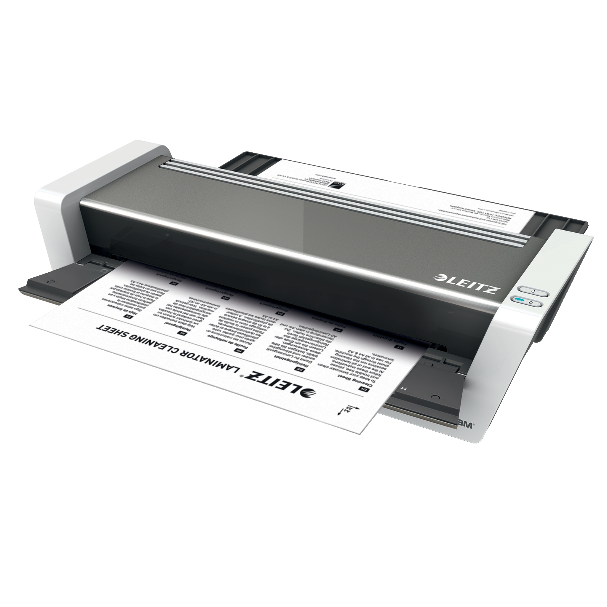 LEITZ Reinigungsblätter für Laminiergeräte glänzend für A3, A4, 5 St.