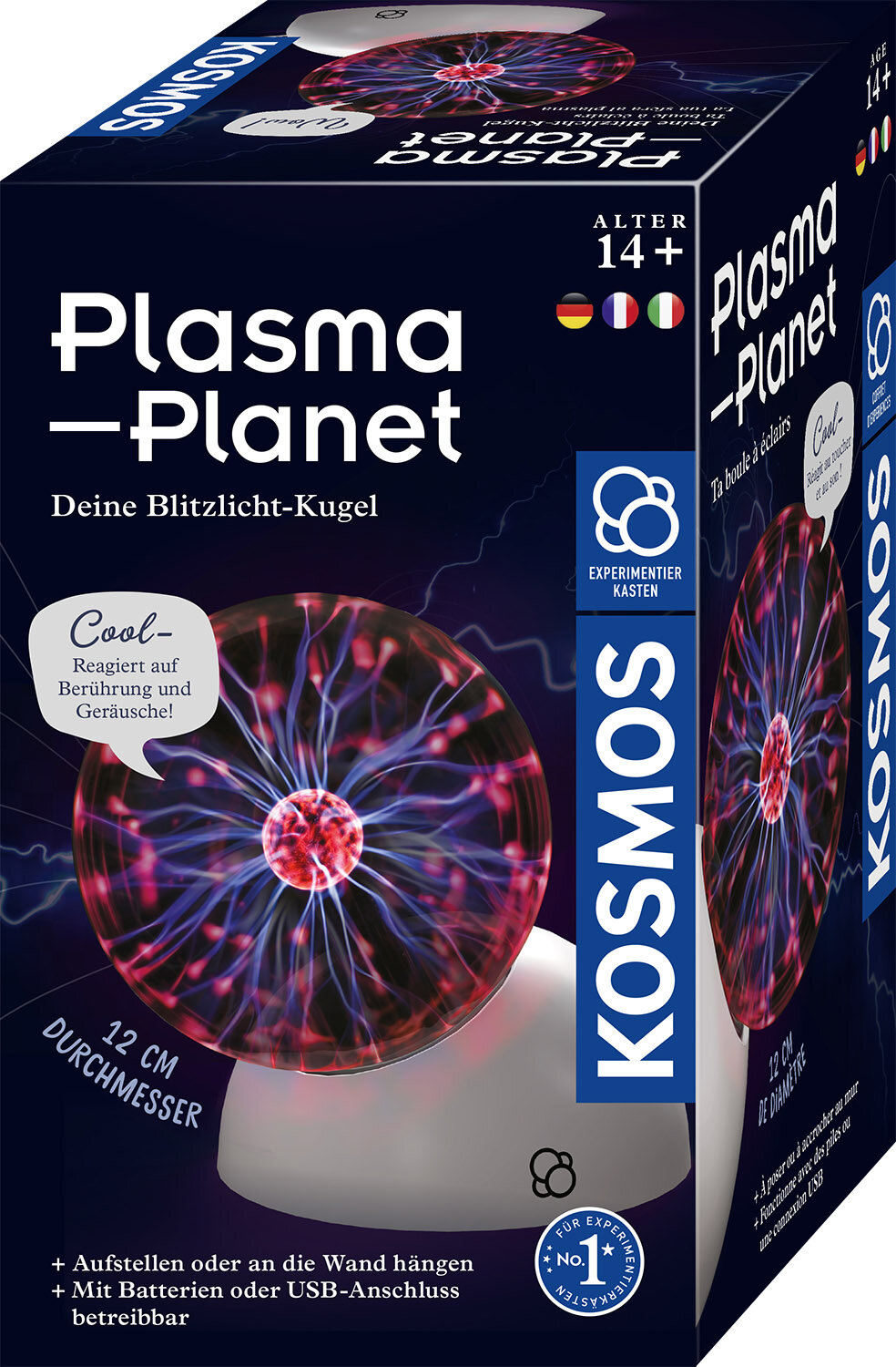 Plasma Planet, Experimentierkasten