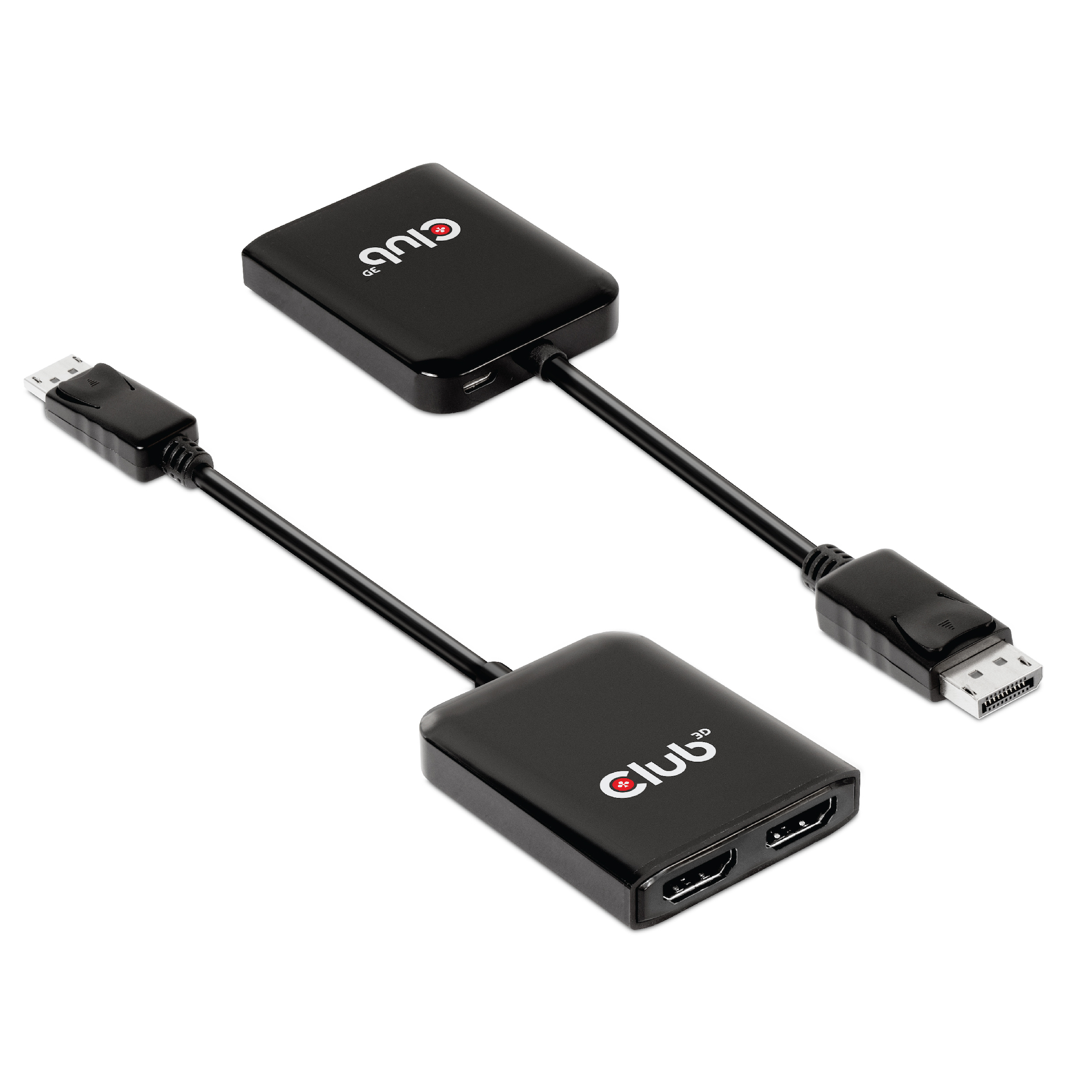 Club3D Multi Streaming Transport Hub 1xDP->2xHDMI Polybeutel