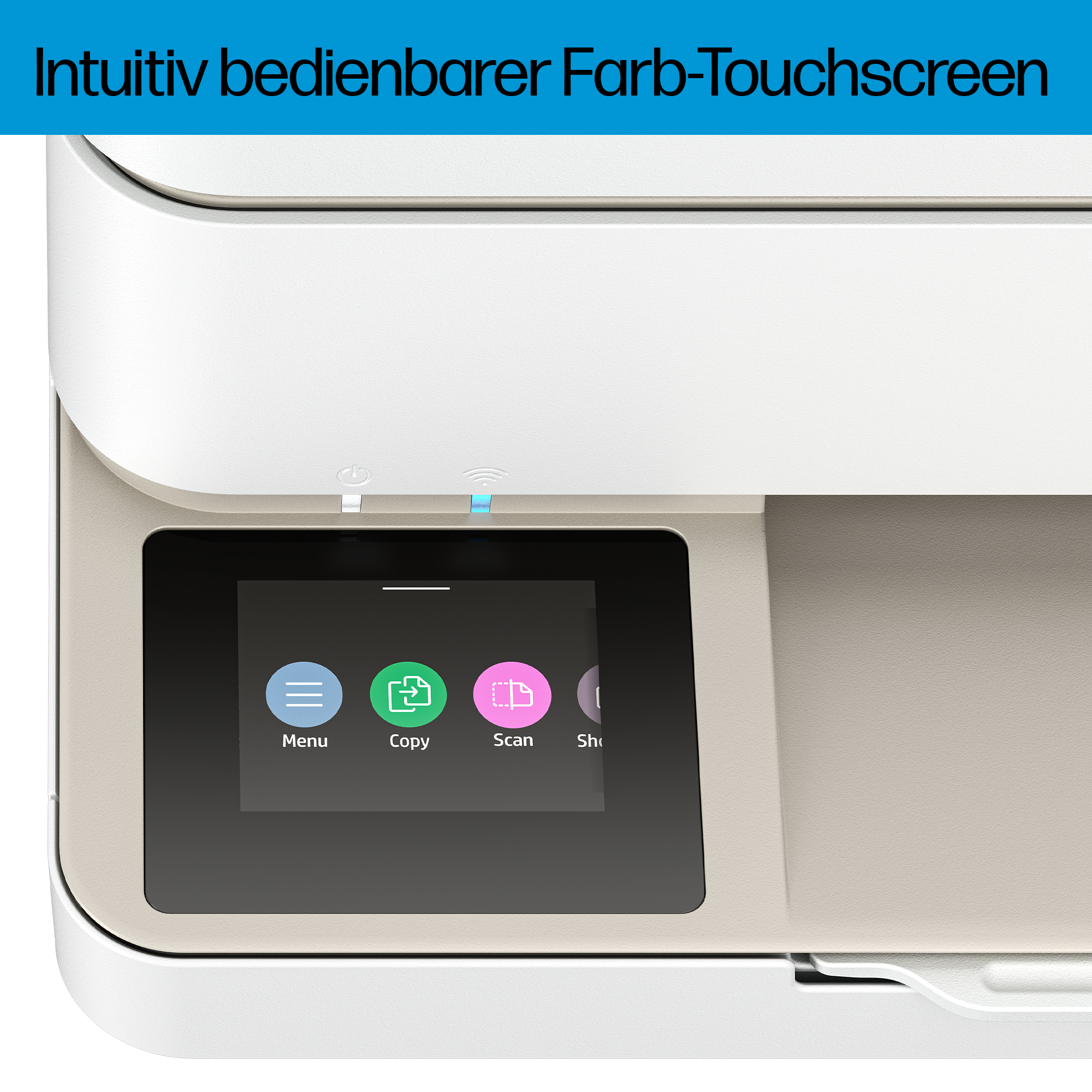 HP ENVY 6120e All-in-One 3 in 1 Tintenstrahl-Multifunktionsdrucker weiß, HP Instant Ink-fähig