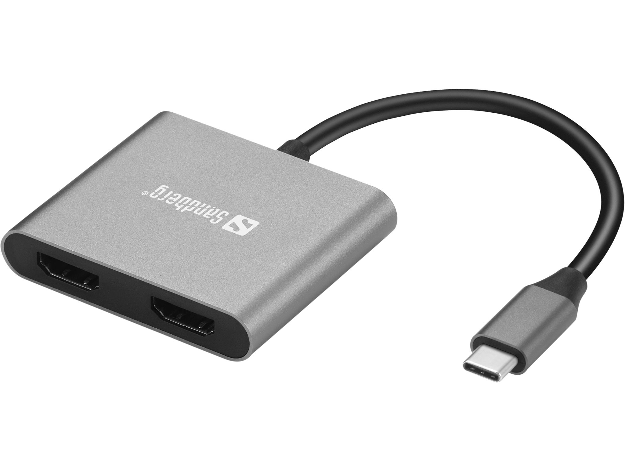 SANDBERG USB-C Dock 2xHDMI+USB+PD