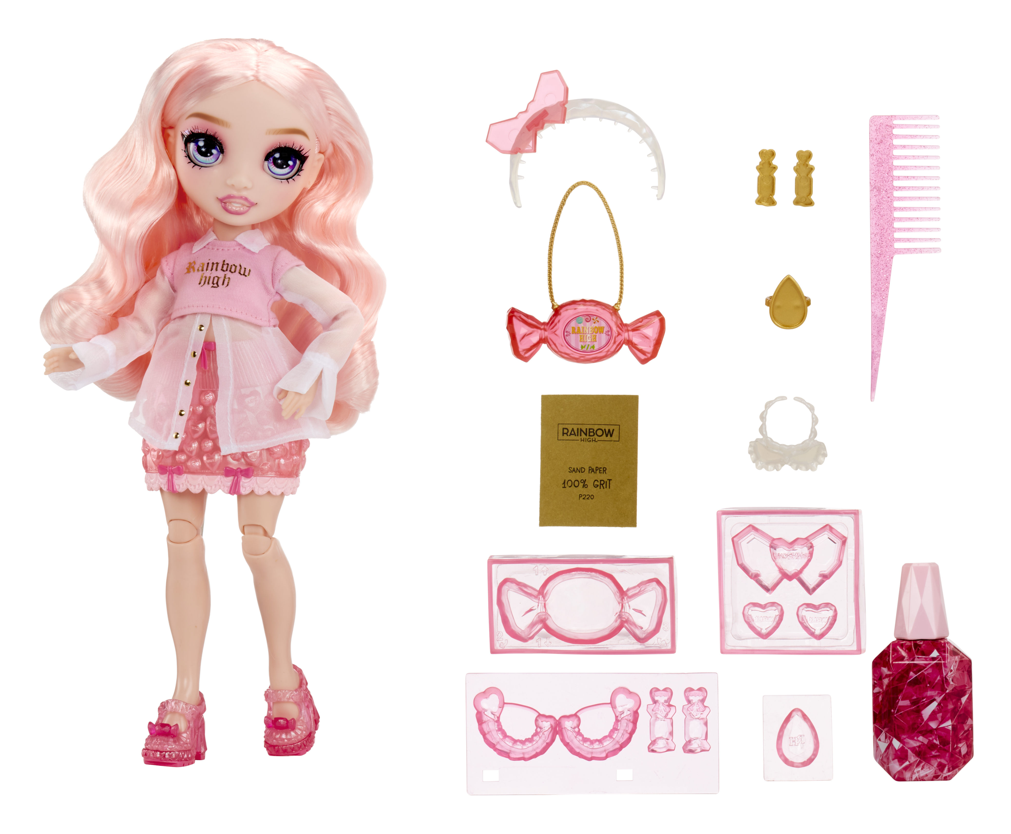 Rainbow High Creative Crystals - Bella, Puppe