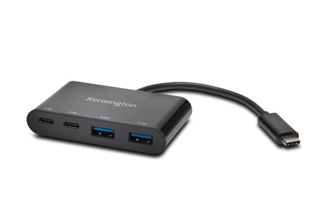 KENSINGTON CH1000 4-PORT HUB 4XUSB-C BLACK