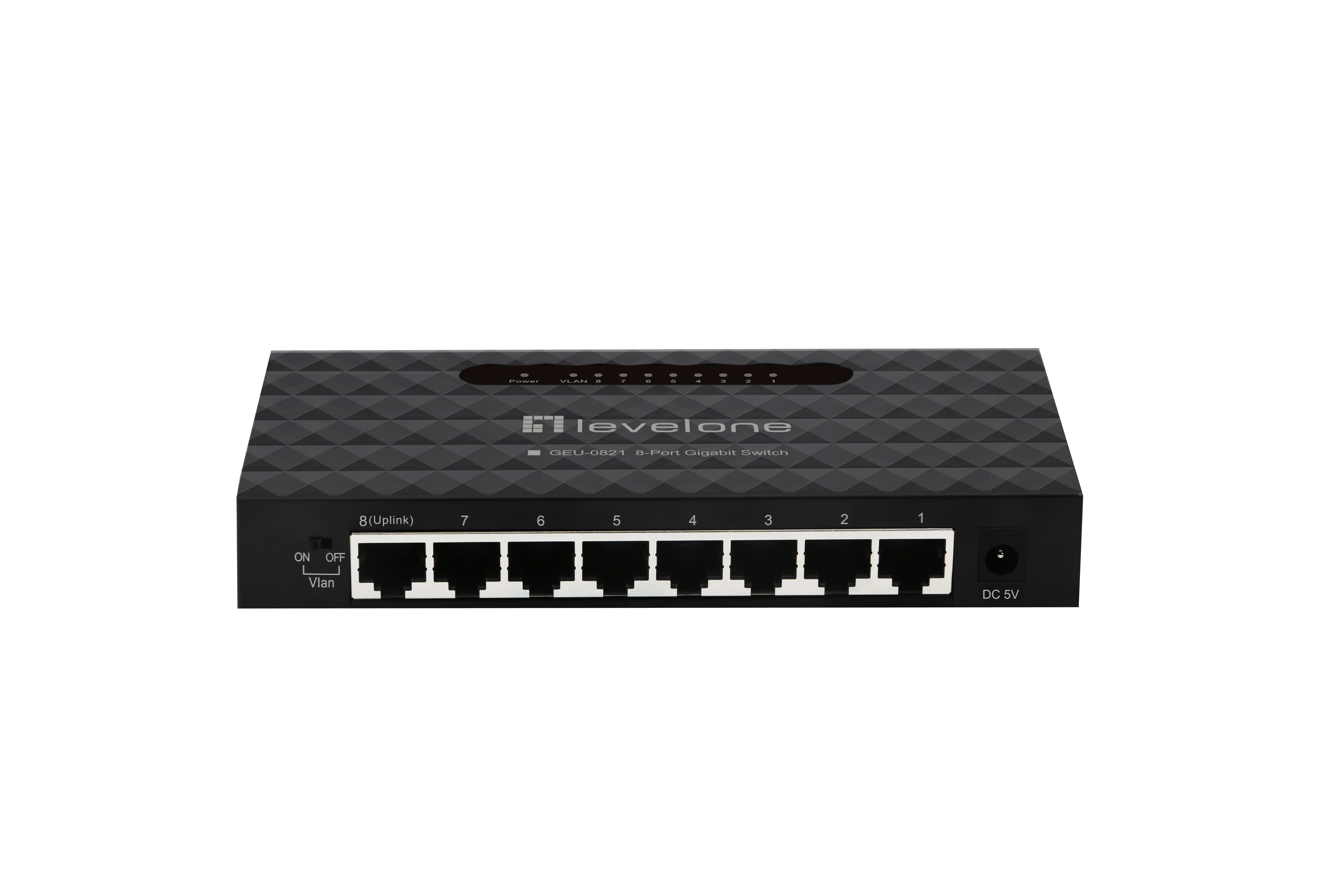 LevelOne Switch 8xGE unmanaged Plastik