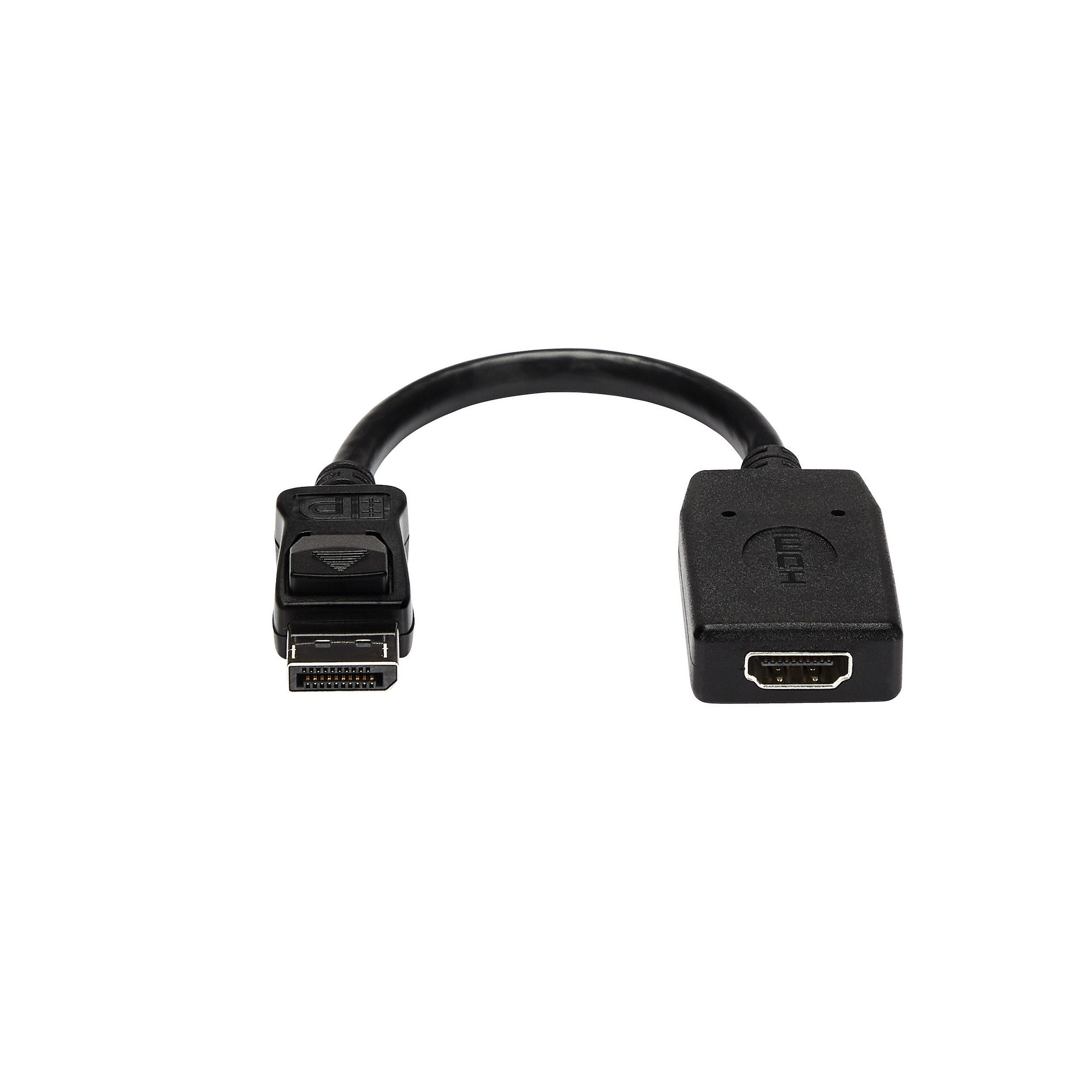 STARTECH.COM DisplayPort auf HDMI Video Adapter / Konverter - DP zu HDMI mit bis zu 1920x1200 - DP / HDMI Länge 24cm St/Bu