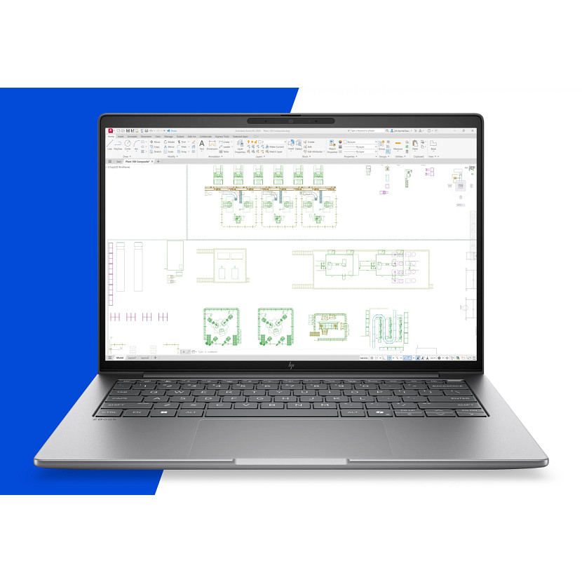 HP ZBook 8 G2i Intel Core Ultra 7 356H 35,56cm 14Zoll 2,5K 32GB 1TB/SSD NVIDIA RTX PRO 500 6GB W11P 3J Gar (DE)