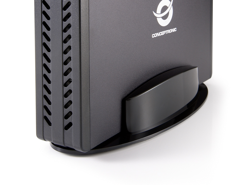 CONCEPTRONIC HDD Gehäuse 3.5SATA HDD/SSD USB-A2.0 480Mbs sw