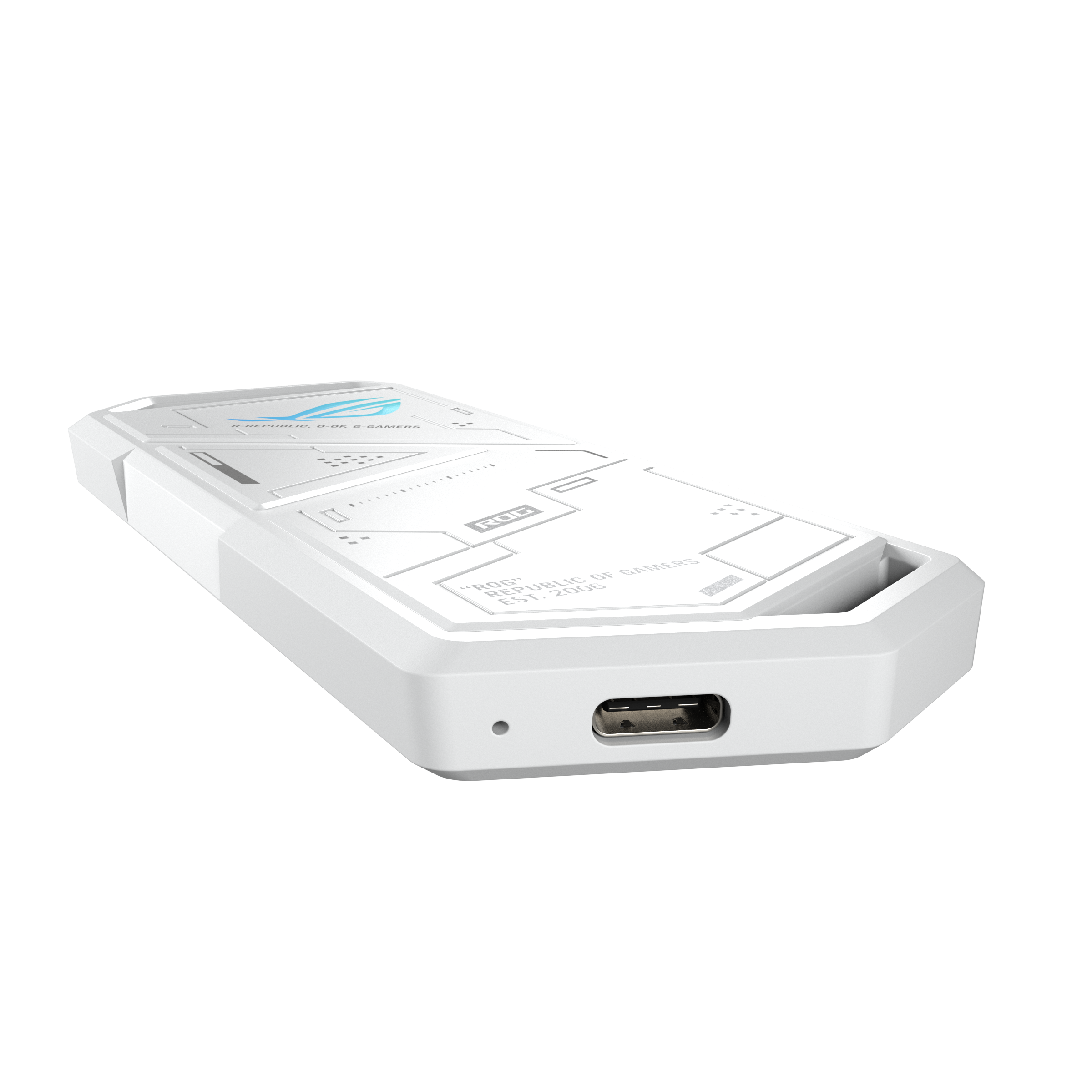 ASUS Geh USB ROG Strix Arion White M2 SSD Gehäuse mit Aura