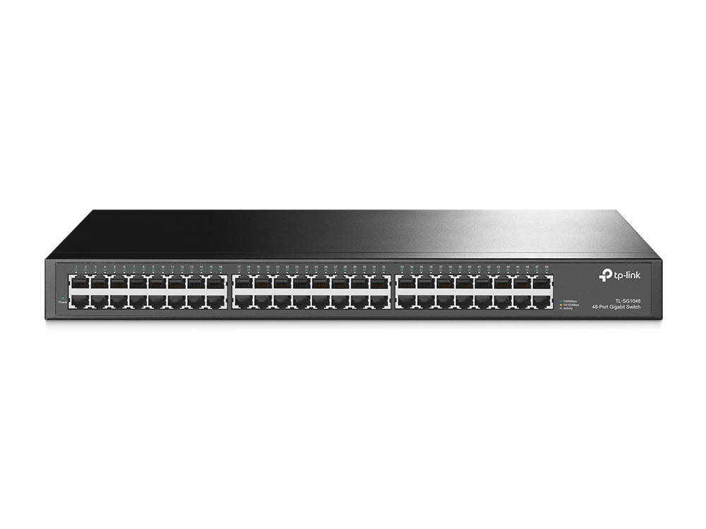 48-PORT 1G UNMANAGED SWITCH 48 1G RJ45 STEEL CASE