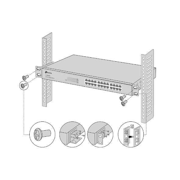 RACK-MOUNTING BRACKET KIT