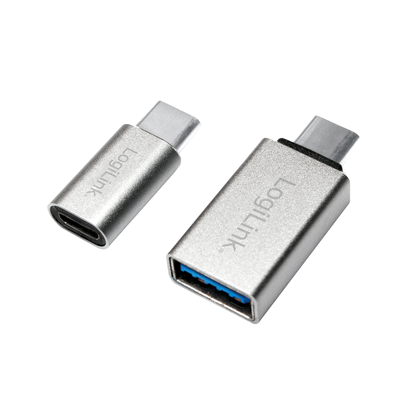 Logilink Adapter 2stk. USB-A/Type-C Micro-USB/Type-C
